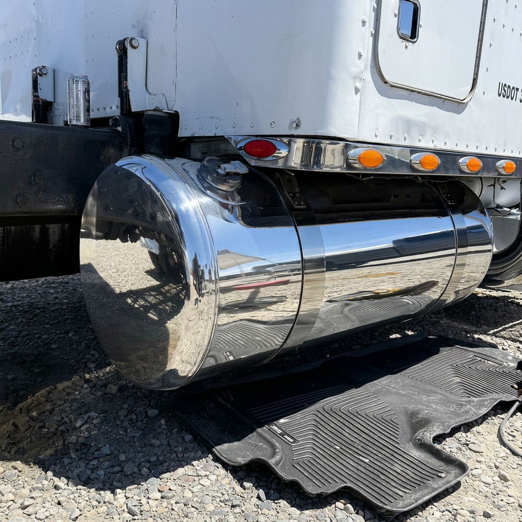 Fuel tank finish