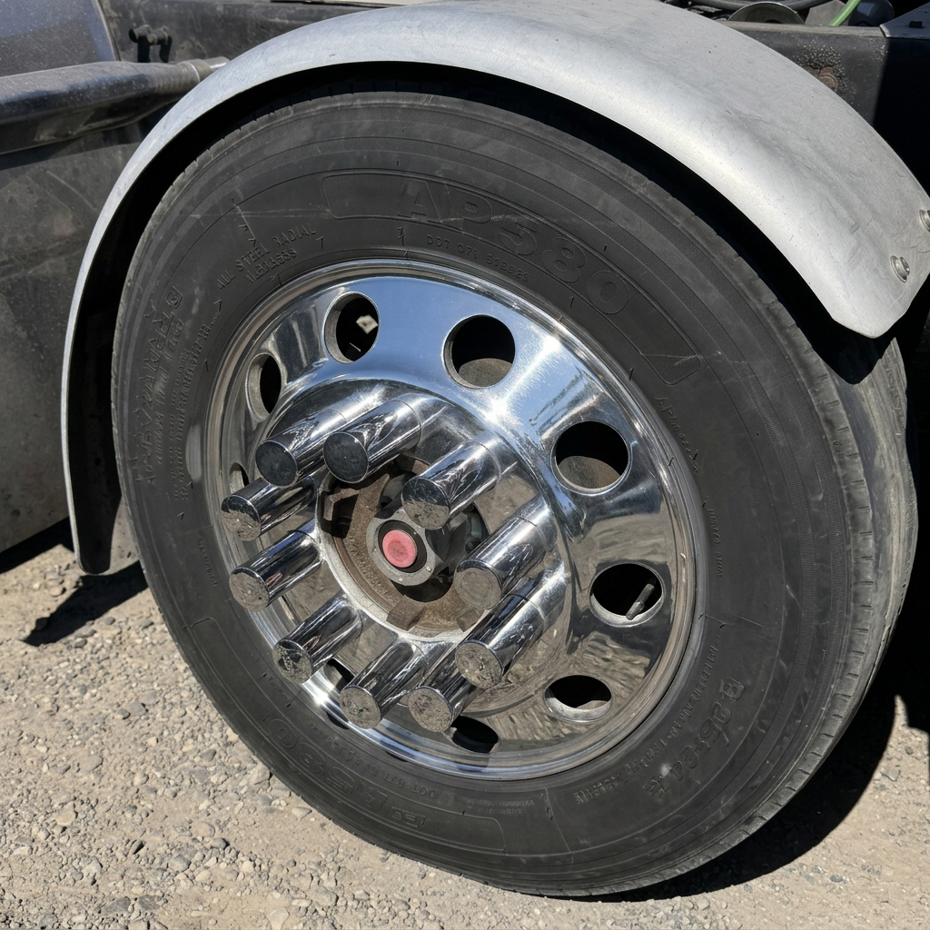 Finished semi wheel