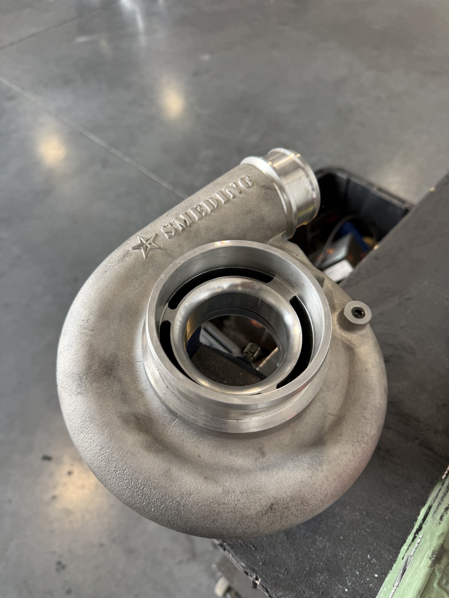 Turbo housing before