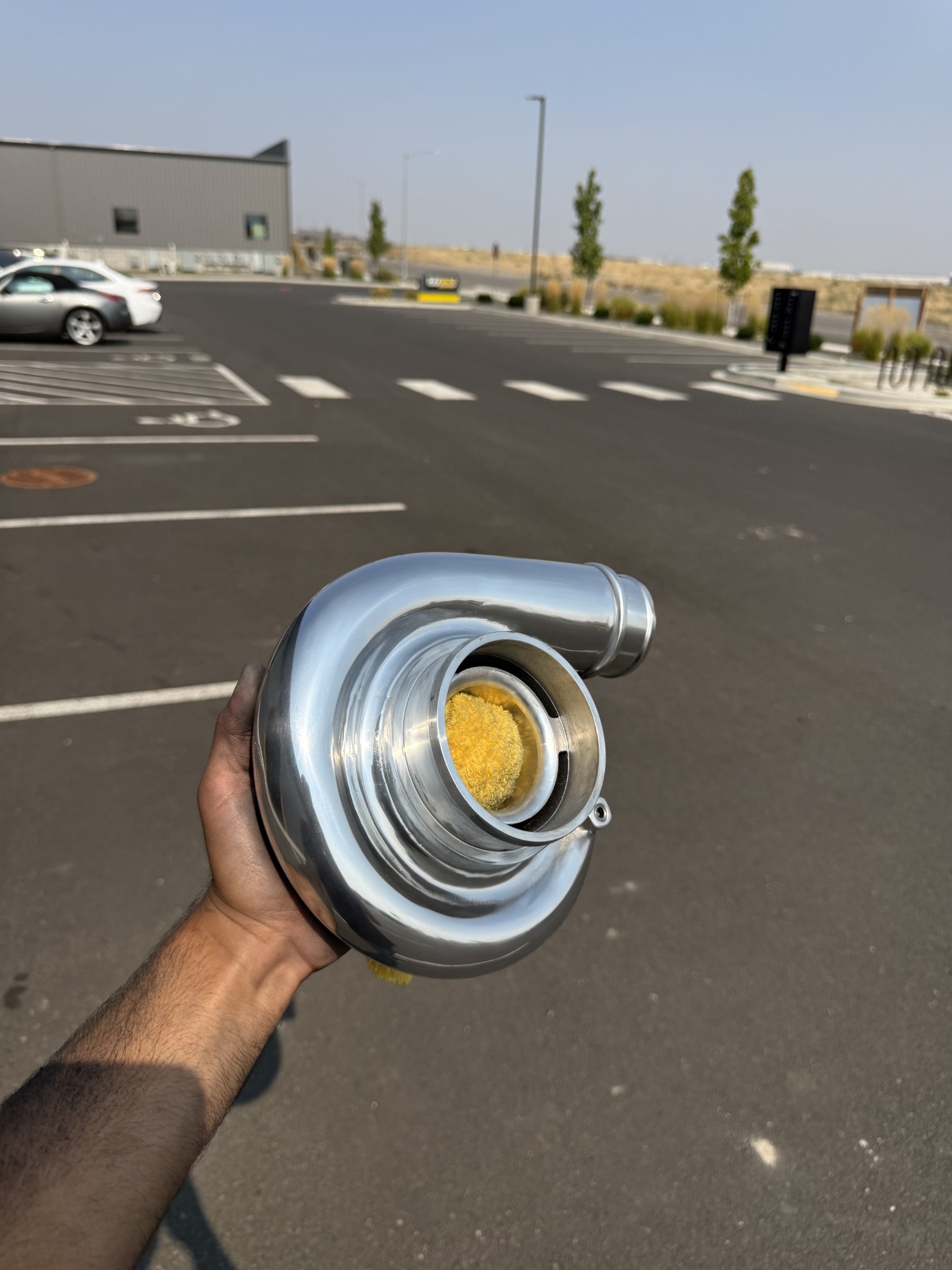 Turbo housing finish