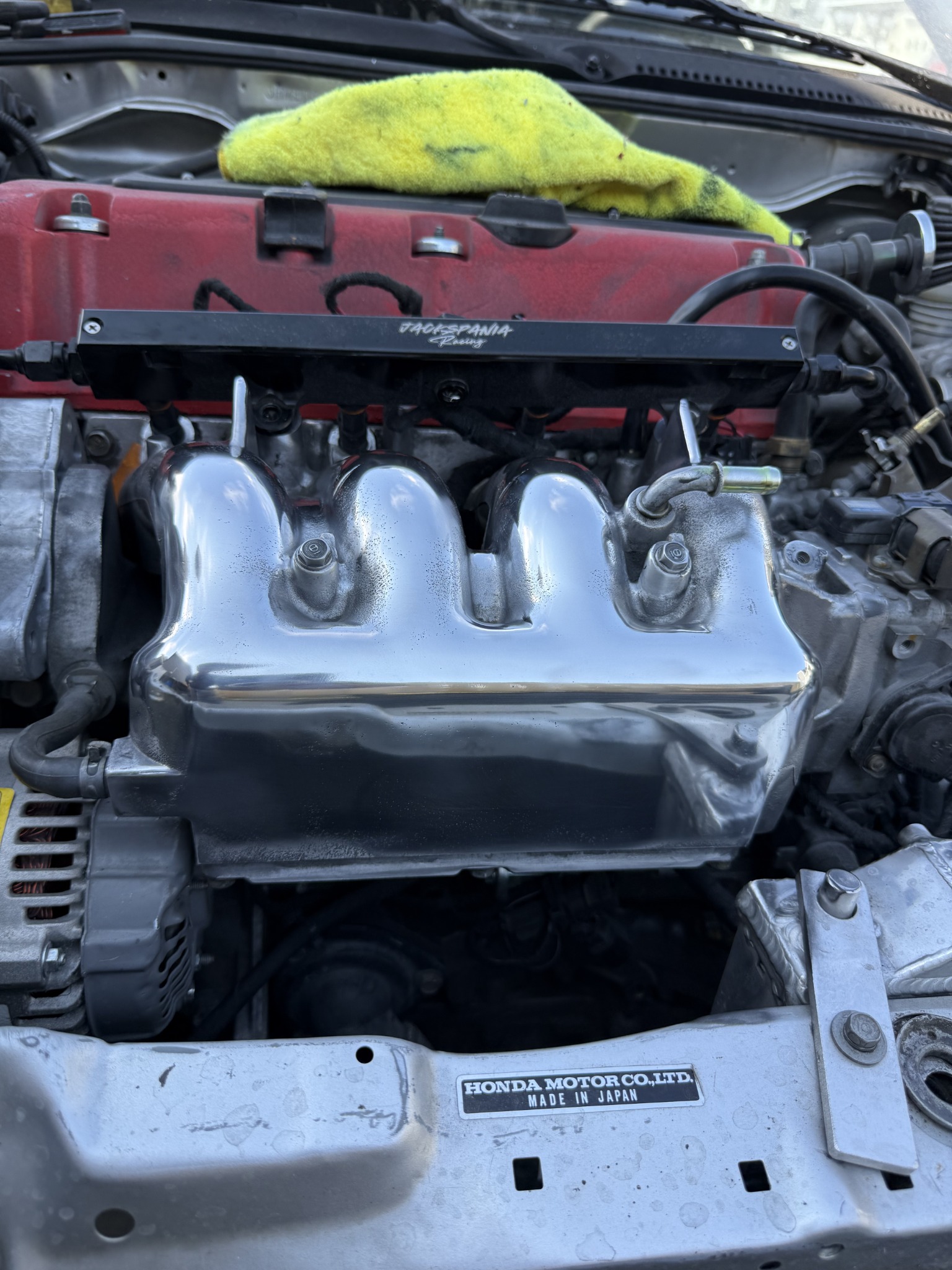 Engine component finish