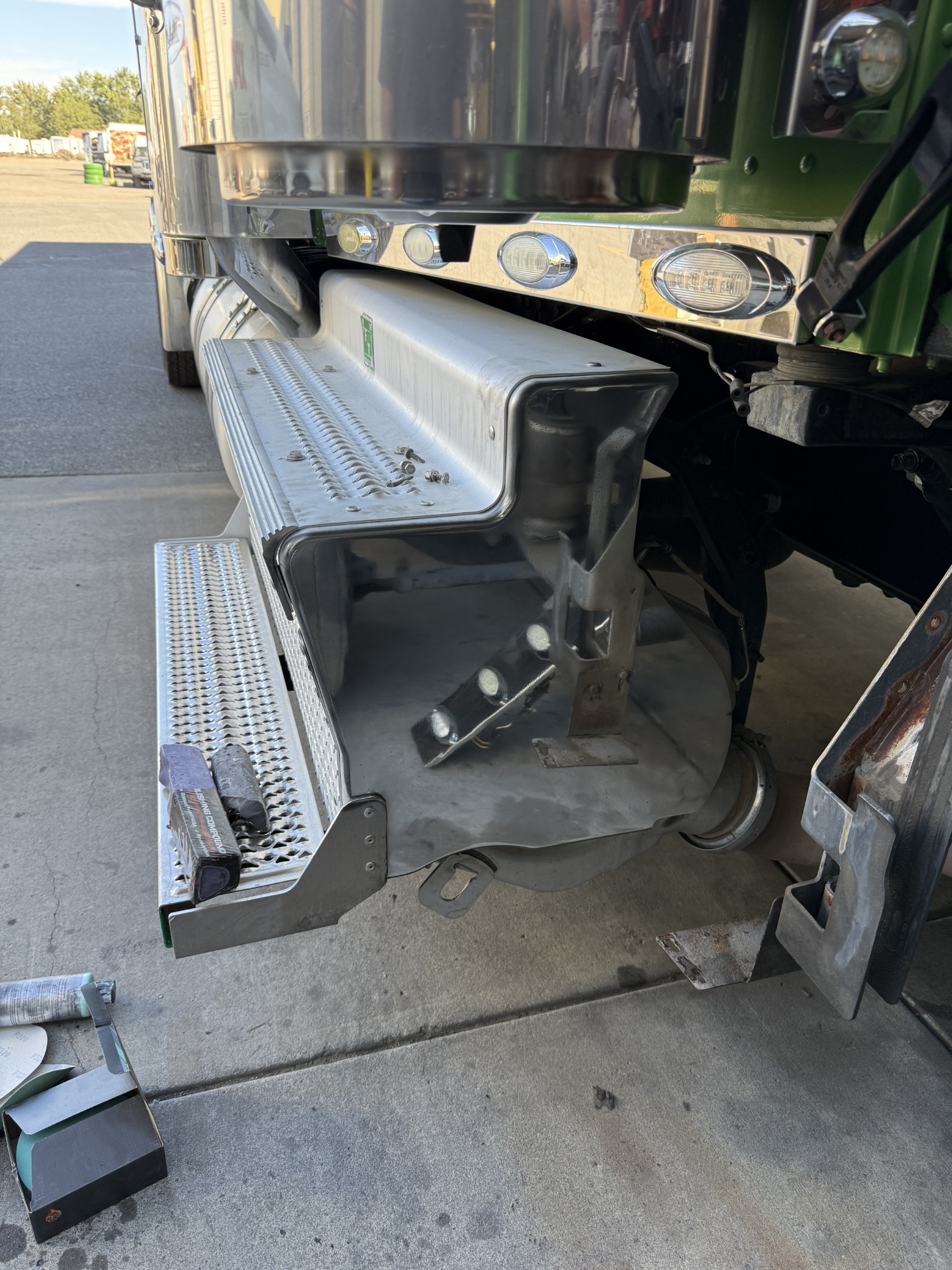 Step and panel after